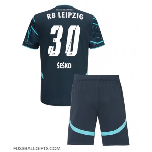 RB Leipzig Benjamin Sesko #30 Fußballbekleidung 3rd trikot Kinder 2024-25 Kurzarm (+ kurze hosen)